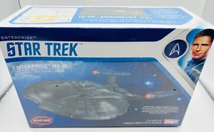 STAR TREK Enterprise NX-01 Snap MODEL KIT~1:1000 Scale~Polar Lights~POL966M/12 - Picture 1 of 4