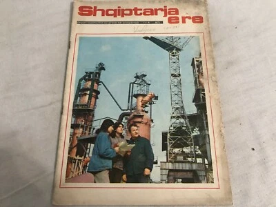 ALBANIA MAGAZINE SHQIPTARJA E RE 4 / 1975 COMMUNIST ERA NEW ALBANIA SOCIALISM - Image 1 of 4