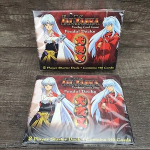 INUYASHA Trading Card Game 2 Player Starter Deck Feudal Decks Lot Of 2  - Picture 1 of 8