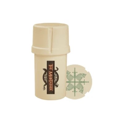 The Medtainer Storage w/ Grinder "Spark Wolf" Throned - 20 Dram - Image 1 of 3