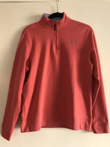 Vineyard Vines 1/4 Zip Pullover Pink Boy’s Youth Size XL - Picture 1 of 3