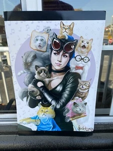 Catwoman POSTER 12 X 16" DC COMICS - Signiert Catwoman - Bild 1 von 9