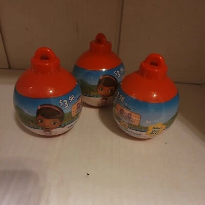  3 DISNEY JUNIOR DOC MCSTUFFIN ADORNO PLÁSTICO CON MINIFIGURA MISTERIOSA (3) Foto 1 de 4