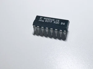 1X MB8265A-15 Fujitsu NMOS Dynamic RAM 64K x 1-bit 150ns DRAM Memory IC DIP-16 - Picture 1 of 3