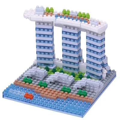 Nanoblock Marina Bay Sands NBH_123 Japan - Image 1 of 4