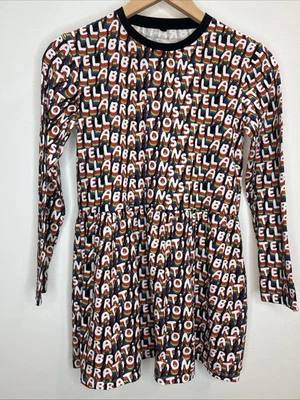 Stella McCartney Rainbow Stellabration Dress Girls Size 12 EUC - Image 1 of 4