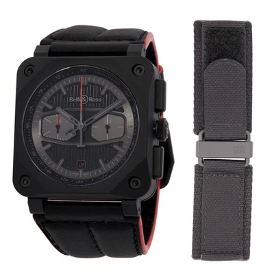 Bell and Ross Instruments Automatic Black Dial Men's Watch BR0394-BTR-CE/SCA - Image 1 of 3