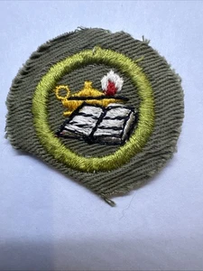 BSA Leseverdienstabzeichen Typ E 1947-1960 khaki grün - Bild 1 von 1