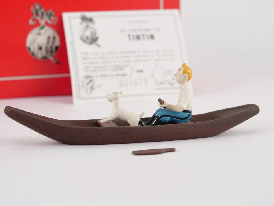 Pixi N° 4546 TINTIN Y Milou En Pirogue La Oreja Rota En Caja N° 167 De 1994 - Imagen 1 de 4