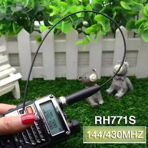Antenne SMA-F RH771S 144/430 MHz U/V lumière ultra douce pour UV-5R FR - Zdjęcie 1 z 12