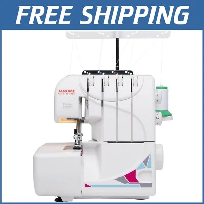 Serger MOD-8933 para principiantes - Máquina de coser ligera y versátil Foto 1 de 4