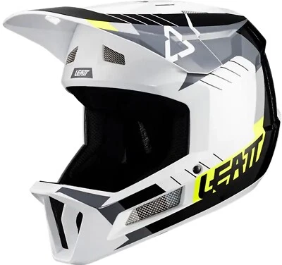 Casco de bicicleta de montaña Leatt 2.0 V24 Gravity MTB blanco/negro Foto 1 de 4