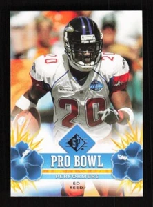 🏆 2008 SP Authentic Retail Pro Bowl Performers ED REED #PBP19 BALTIMORE RAVENS - Picture 1 of 2