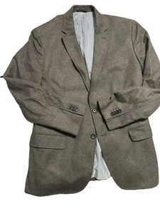 Banana Republic Tailored Fit Italian Fabric 42R Brown Blazer - Picture 1 of 5