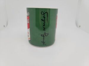 Andy Warhol Signature Campbell's Tomato Soup coffee cup mug