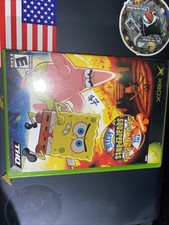 The Spongebob Squarepants Movie (Microsoft Xbox)MISSING MANUAL-TESTED & WORKS