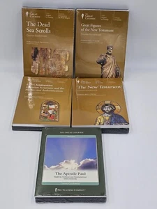 THE GREAT COURSES: 5 COMPLETE DVD/COURSE GUIDEBOOK SETS NEW SEALED - Picture 1 of 10
