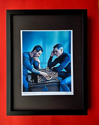 亚历山大·杜拉克手工签名正品印刷品 | MESSI & RONALDO Ltd.Ed. of 10 COA 认证 — 第 1/3 张图片