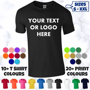 Personalisiertes Herren T-Shirt - Name, Logo, Text - Ihr individuelles Design Top Druck - Bild 1 von 12