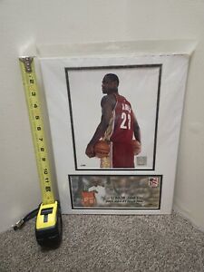 LeBron James Pic and Envelope 2003 NBA #1 Draft Pick. Excellent condition.