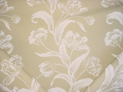 13-7/8Y Andrew Martin Sugartwist Floral Canvas Cotton Print Upholstery Fabric - Image 1 of 4