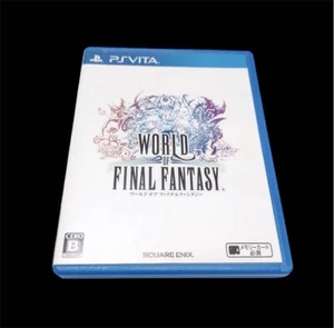 WORLD OF FINAL FANTASY FF PS Vita Sony Playstation ccc pv Japanese Tested F/S - Picture 1 of 4
