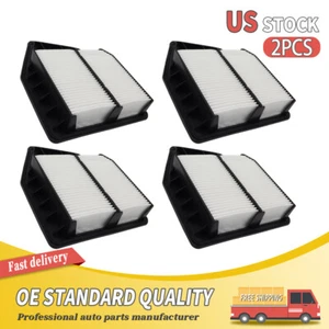 4X Engine Air Filter SET For Honda Accord 2008 - 2012 Crosstour 2012 2013 - 2015 - Picture 1 of 6