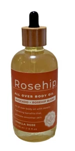 Earth-Goodness ROSEHIP BODY OIL AVOCADO-ROSEHIP BLEND HYDRATING BENEFITS 8 oz - Picture 1 of 5
