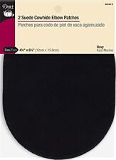55230-3 Suede Elbow Patches Navy 4-3/4 X 6-1/2-Inch 2-Count