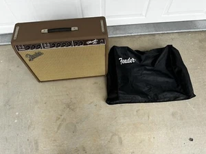 1990 Fender '63 Vibroverb Reissue 40W 2x10 Combo Amp! Rare Brownface! Early One - Picture 1 of 24