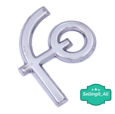 00-04 Ford Focus emblema tapa maletero placa de identificación OEM YS4Z-5442528-BB 01 02 03 trasero Foto 1 de 2