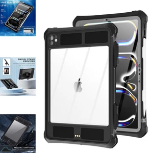 Case For iPad Pro M4 11 inch (2024) Waterproof Heavy Duty Shockproof Stand Cover - Picture 1 of 12