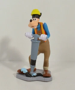 Figura de acción de 4" Goofy Road Construction Worker Jack Hammer PVC Disney Goof Troop - Imagen 1 de 4