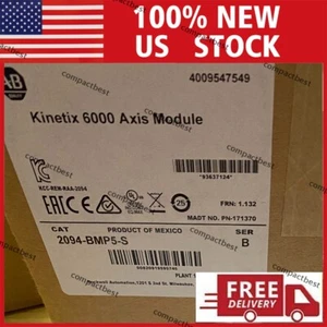 New Allen-Bradley 2094-BMP5-S Kinetix 6000 Axis Module Servo Drive Free Shipping - Picture 1 of 2