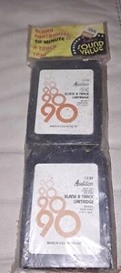 RARE! Sealed 2 Pack 8 Track Blank Tapes 90 Mins Woolworth WOOLCO IPS - Imagen 1 de 7