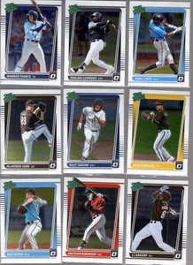 2021 PANINI DONRUSS OPTIC BASEBALL RATED PROSPECTS COMPLETE INSERT SET RP1-RP25 - Picture 1 of 2