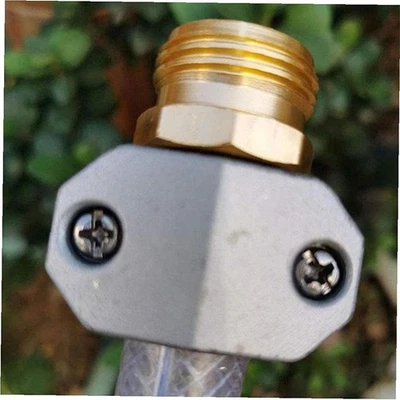 2pcs Hose Fittings Aluminum Male Hose Mender For 5/8 In.To 3/4 In.Garden Hose - Image 1 of 4