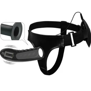 PRETTY LOVE - ABBASBAILEA LOVE MARVIN STRAP ON MIT VIBRATION UND KABELDILDO - Bild 1 von 6