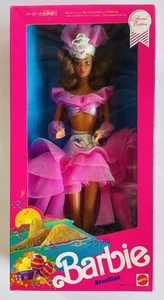 BRAZILIAN BARBIE DOLL 1989 Mattel IN JAPAN BOX - Picture 1 of 12