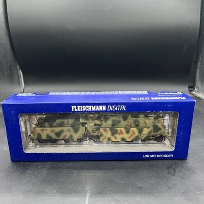 Locomotora digital camuflada Fleischmann 4117 HO RARA NUEVA EN CAJA Foto 1 de 4