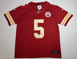 XL Marquise “Hollywood” Brown #5 Vapor FUSE Jersey Elite Quality Chiefs Red - Picture 1 of 11
