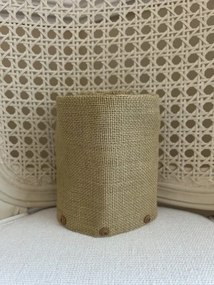 Pottery Barn Burlap Chandelier 6’ Cord Cover (1) NWOT OB - Image 1 of 3