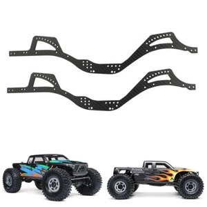 Rieles de marco de chasis de fibra de carbono para rastreador de radiocontrol 1/10 axial SCX10 PRO AXI03028 - Imagen 1 de 8