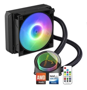 Dracaena CPU Liquid Cooling System - AMD/INTEL 120mm Radiator RGB - Picture 1 of 9