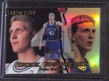 1998-99 Flair Showcase Showpiece No 1 16 Dirk Nowitzki No 1493 of 1500