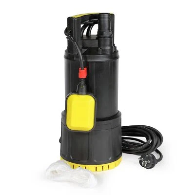 Wiltec Pompa sommersa 1200W 6000l/h prevalenza 40m Elettropompa immersione pozzi