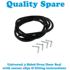 Universal 4 Replacement Sided Silicone Rubber Cooker Oven Door Seal Gasket 3563