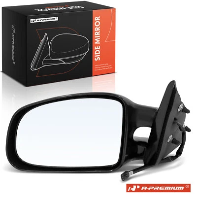 Espejo retrovisor negro con ajuste eléctrico lado del conductor para Pontiac Grand Am 1999 2000-2003 Foto 1 de 4