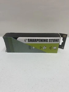 Sharpening Stone 6"x 2”x 1” Aluminum Oxide 120 & 240 Grit New In Original Box - Picture 1 of 2