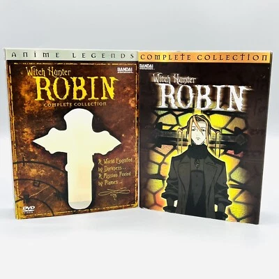 Witch Hunter Robin: Complete Collection With Slipcover 6 Disc DVD Set Bandai - Image 1 of 4